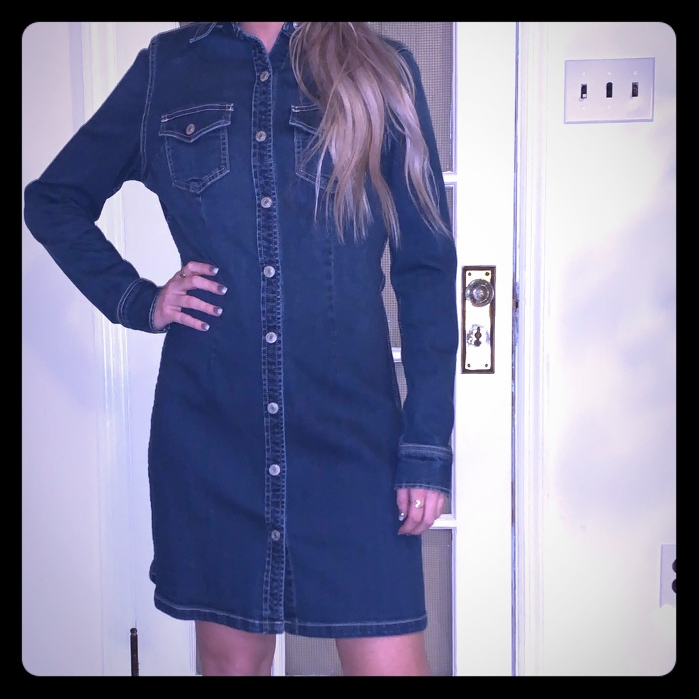 DEX Jean jacket dress